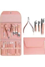 Nail Clippers Set, 16pcs Manicure & Pedicure Tools--thumbnail-4