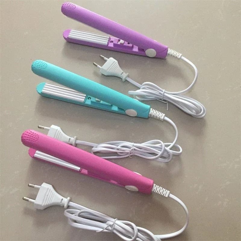 Mini Hair Straightener + V&G 220°C Heat Protection Mist 4