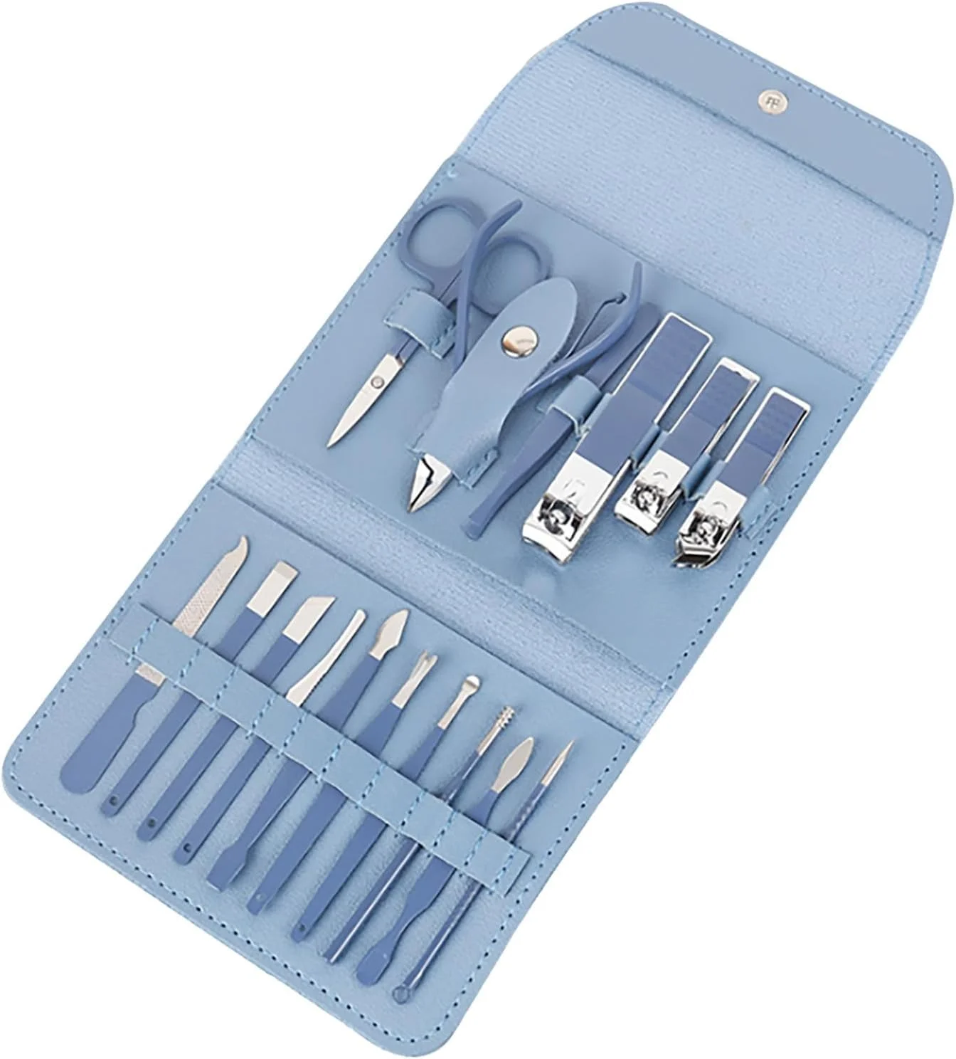 Nail Clippers Set, 16pcs Manicure & Pedicure Tools