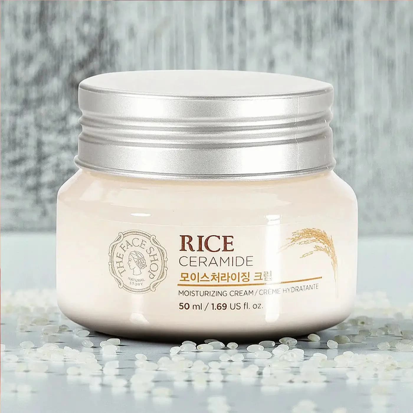 The Face Shop Rice & Ceramide Moisturizing Cream--0