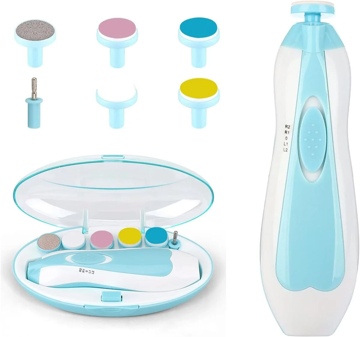 Electric Nail Polisher Baby Nail Clipper